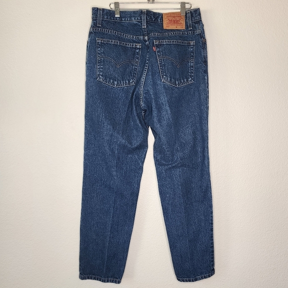Vintage Levi’s 550 Relaxed Fit Tapered Leg Jeans 14s - Picture 3 of 7